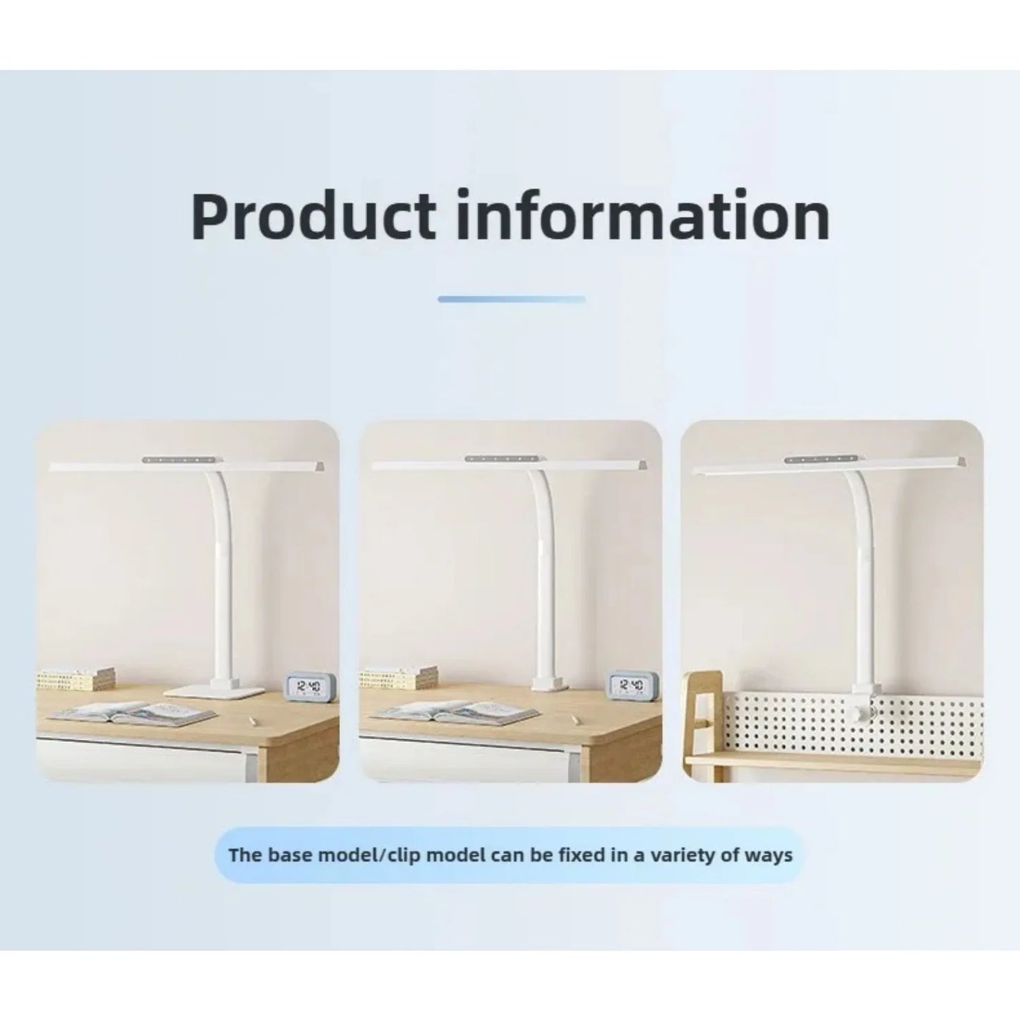 Touch Remote Control Dimmable LED Desk Lamp Intelligently Controlled Eye Protection for Reading Student Dormitory Bedroom