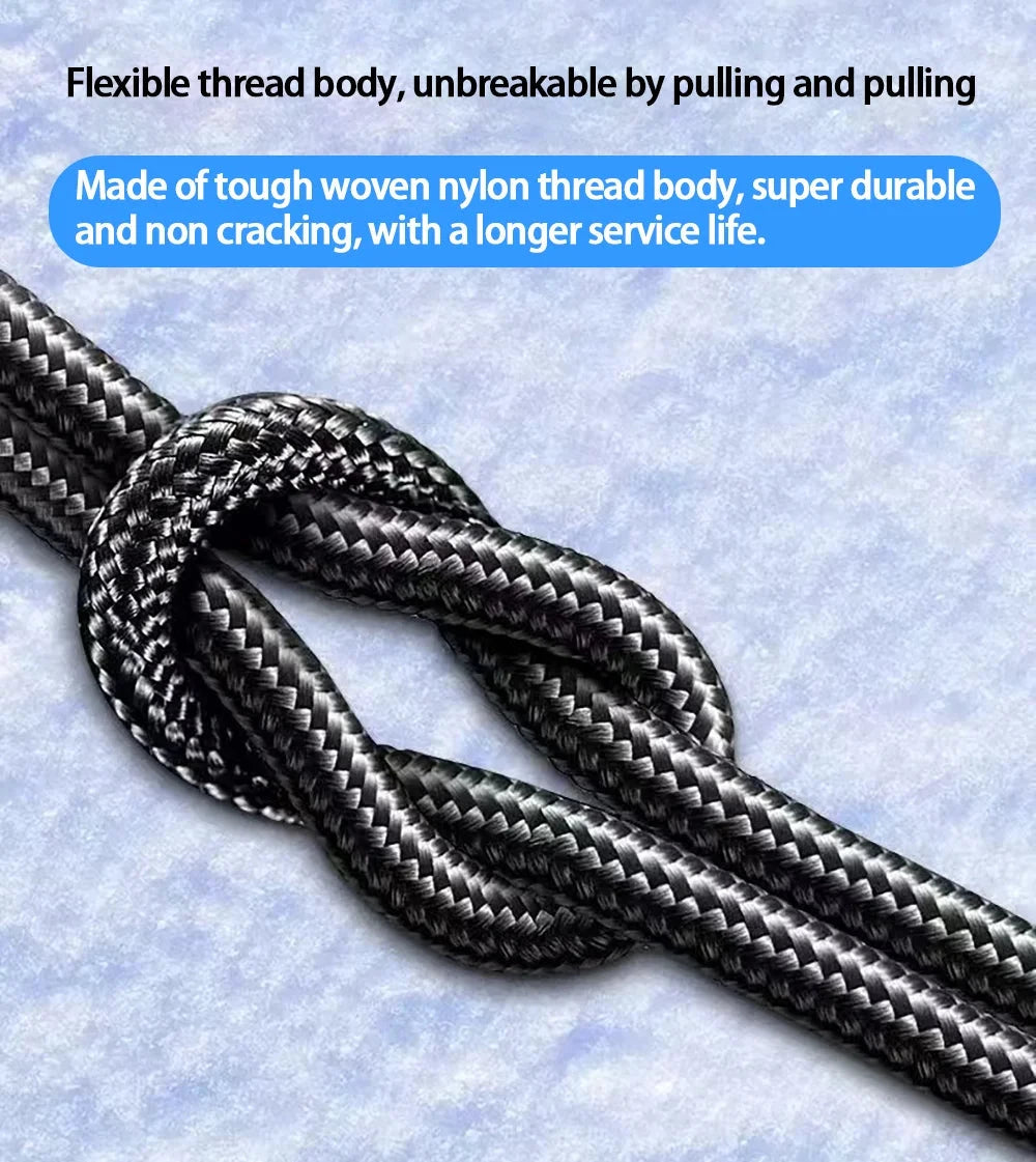 120W USB to Type C Cable Phone Super Fast Charging Cable With LED Display 100W Type-C To Type-C Data Cord For Huawei Oppo Vivo 99 in 1