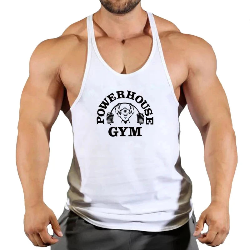 Gym Top Men Bodybuilding Shirt Fitness Men's Vest Singlet Sleeveless Sweatshirt Man Clothes Clothing Stringer Vests Singlets 99 in 1