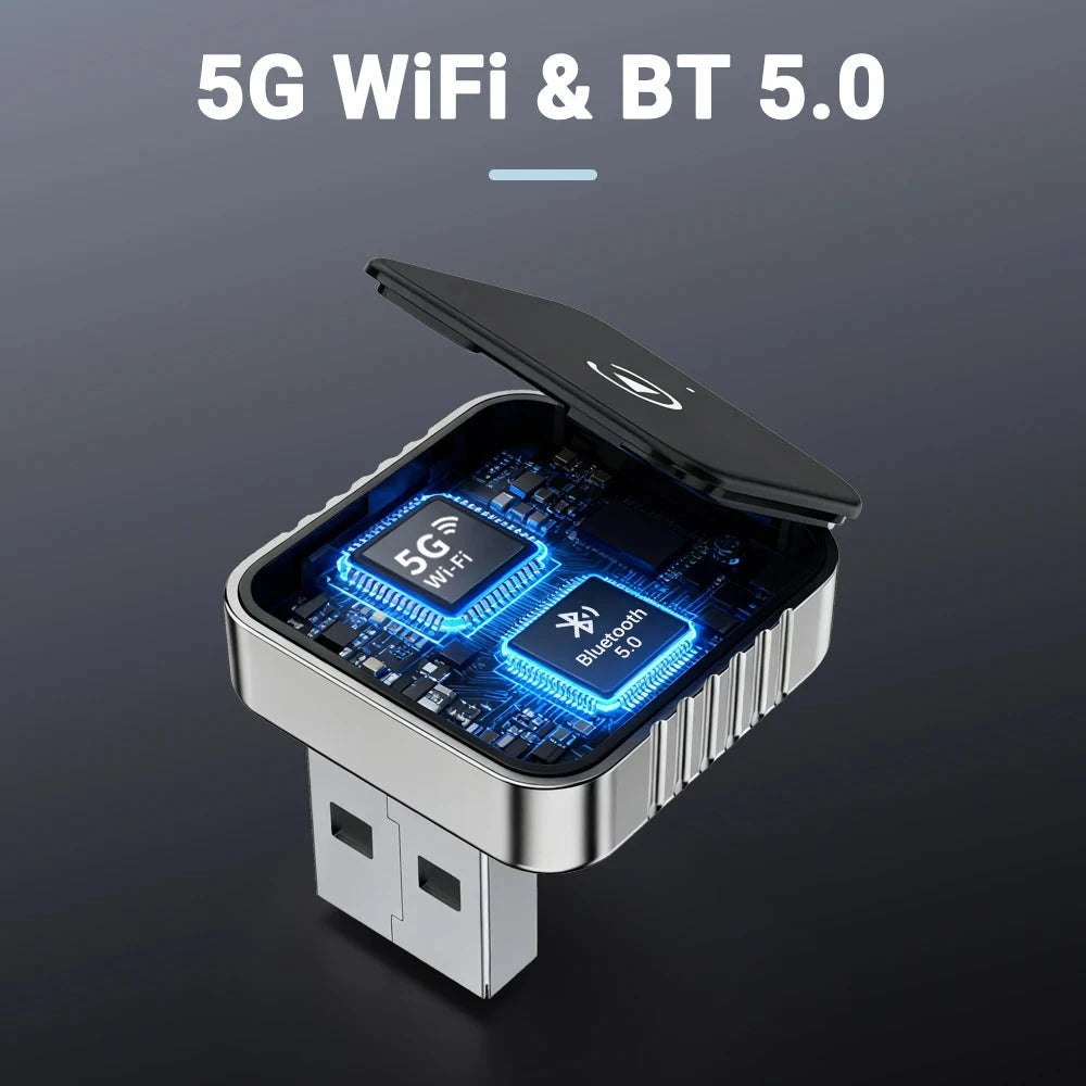 XUDA 2 in1 Wired to Wireless CarPlay Android Auto Adapter for OEM Car Stereo With USB Dongle Smart Mini Box Plug and Play Blueto 99 in 1