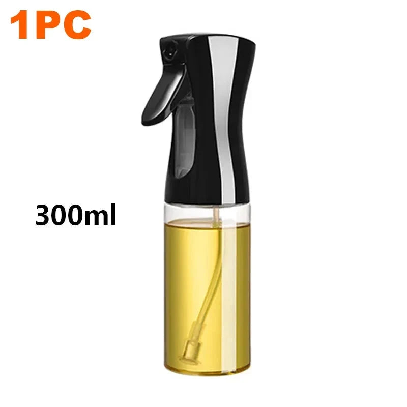 200/300/500ml Oil Spray Bottle BBQ Cooking Olive Oil Sprayer Plastic Baking Oil Spray Empty Bottle Vinegar Bottle Or Oil brush 99 in 1