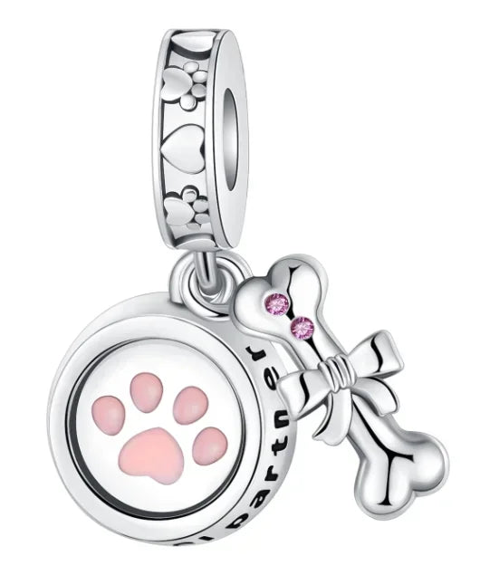 Back To School 925 Sterling Silver Charms Bag Earphone Magic Cube Watch Games Console Bead Pendant Fit Bracelet Necklace Jewelry