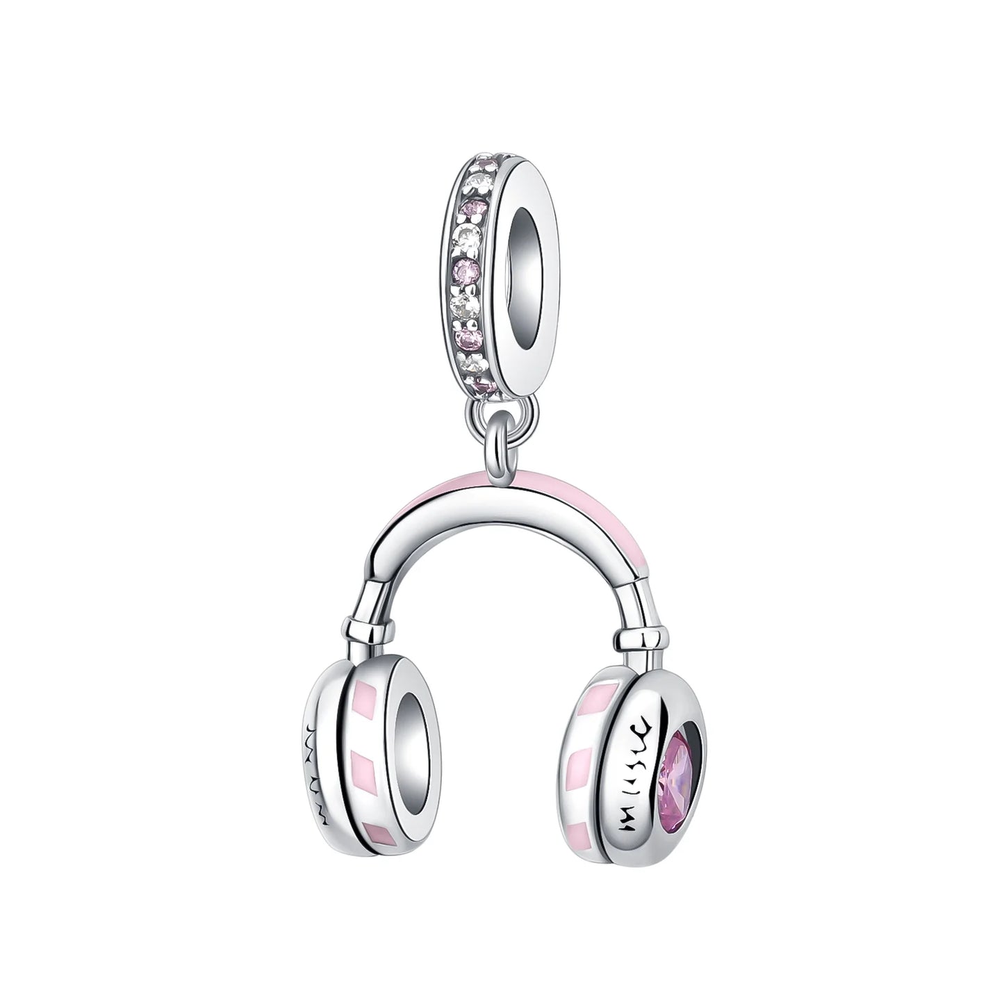 Back To School 925 Sterling Silver Charms Bag Earphone Magic Cube Watch Games Console Bead Pendant Fit Bracelet Necklace Jewelry