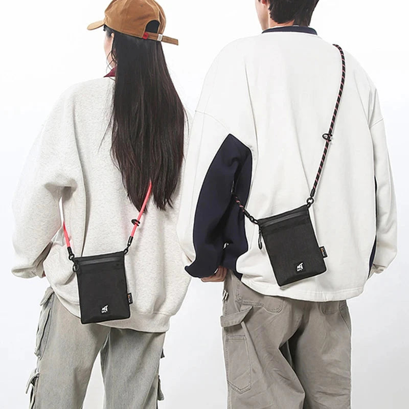 Original Design Nylon Messenger Bag Unisex Waterproof Crossbody Shoulder Bag for Men Women Urban Streetwear Travel Phone Storage 99 in 1