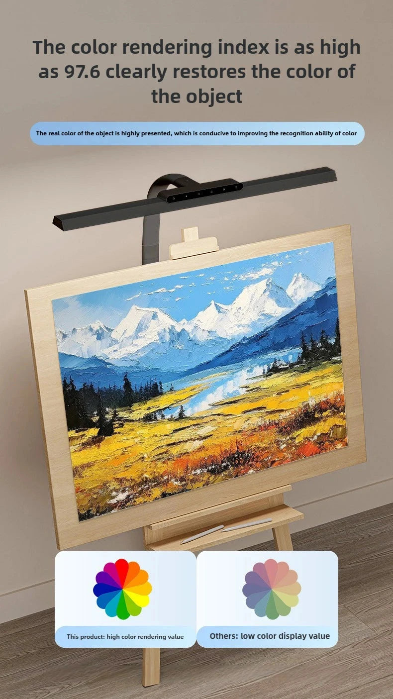 Touch Remote Control Dimmable LED Desk Lamp Intelligently Controlled Eye Protection for Reading Student Dormitory Bedroom 99 in 1