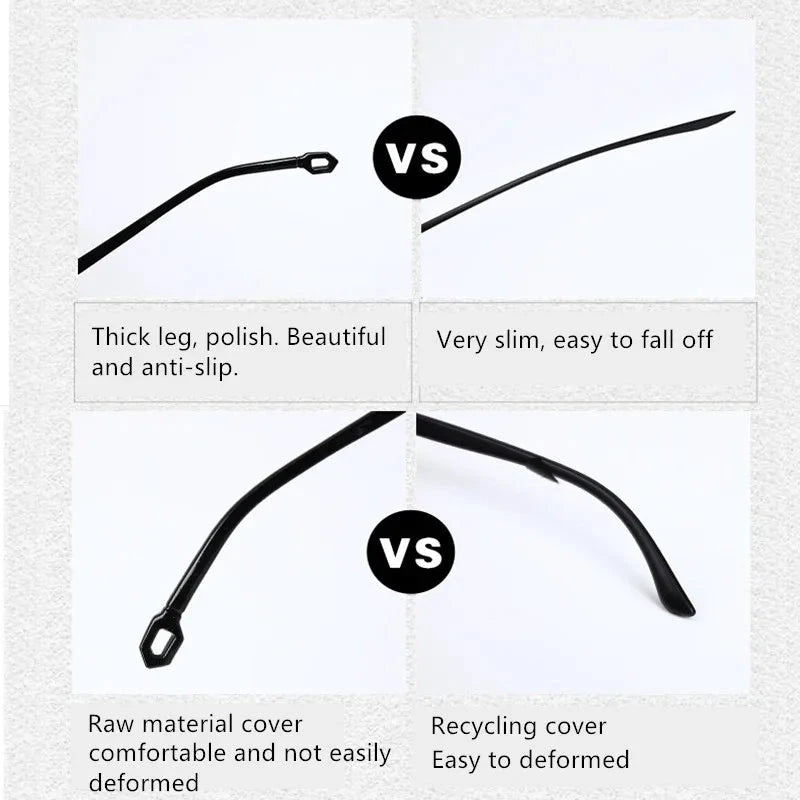 2 Pair New Men Women Rimless Reading Glasses Anti Blue Light Bifocal Far Near Magnification Eyewear Presbyopic Glasses +150 +200 99 in 1