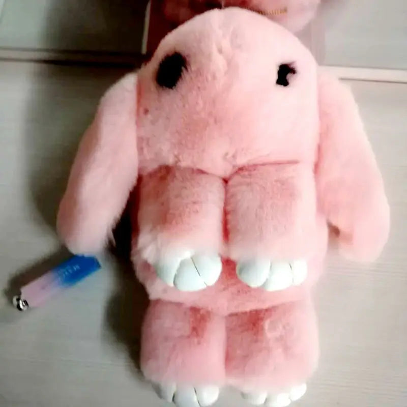 Rabbit Bag Crossbody Bag Imitation Otter Rabbit Fur Rabbit Bag Plush Bag Bag Women's Bag Bag 2023 New Fashion Chain Bag