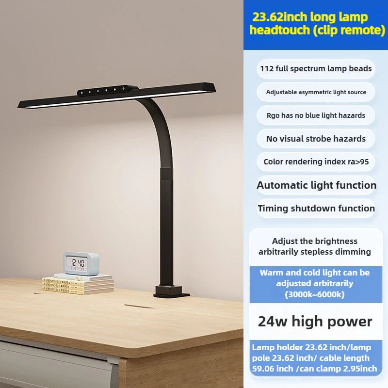 Touch Remote Control Dimmable LED Desk Lamp Intelligently Controlled Eye Protection for Reading Student Dormitory Bedroom