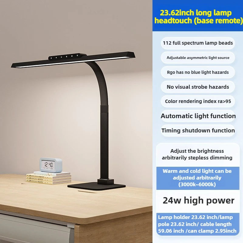 Touch Remote Control Dimmable LED Desk Lamp Intelligently Controlled Eye Protection for Reading Student Dormitory Bedroom