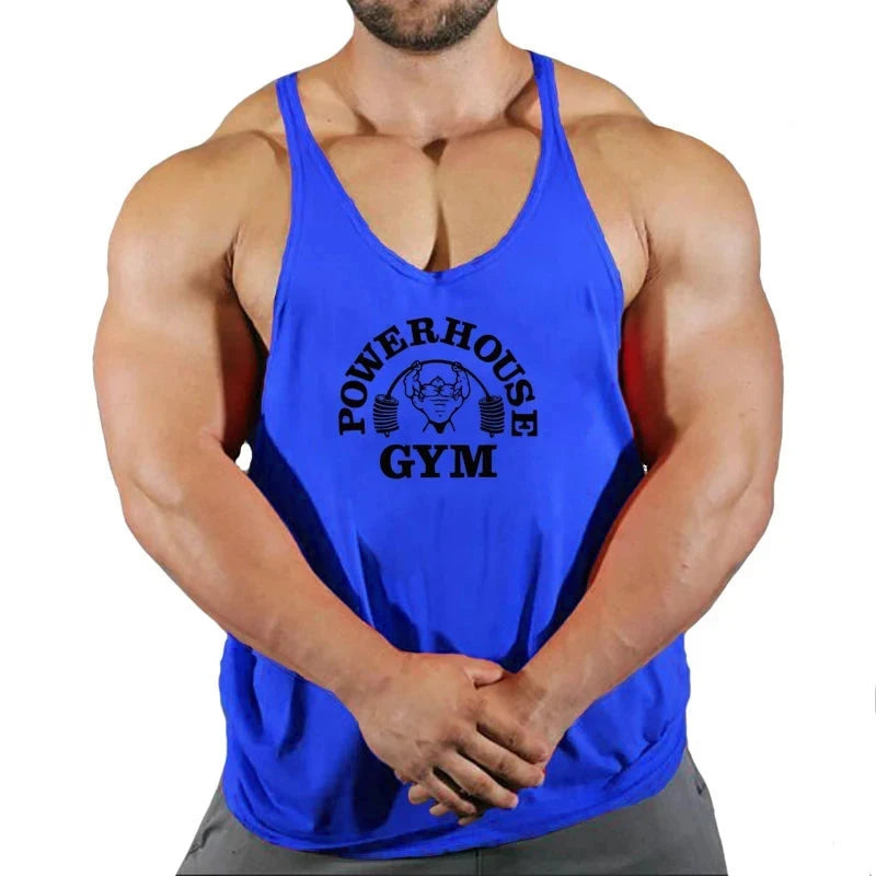 Gym Top Men Bodybuilding Shirt Fitness Men's Vest Singlet Sleeveless Sweatshirt Man Clothes Clothing Stringer Vests Singlets 99 in 1