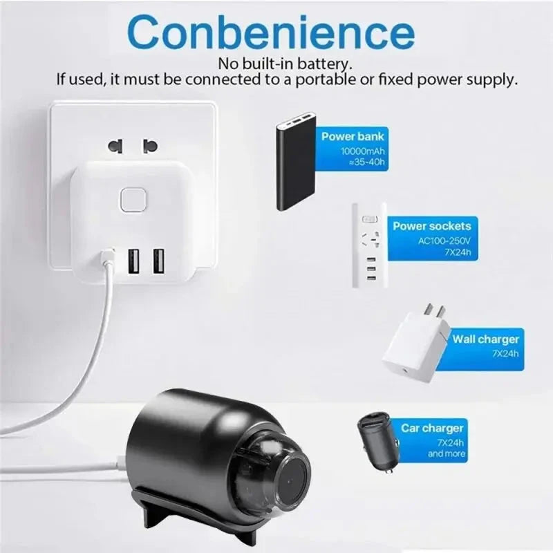 1080P New X5 Mini Camera Clear Night Vision Light weight Portable Premium Cams Motion Detection Wireless Surveillance Camera 99 in 1
