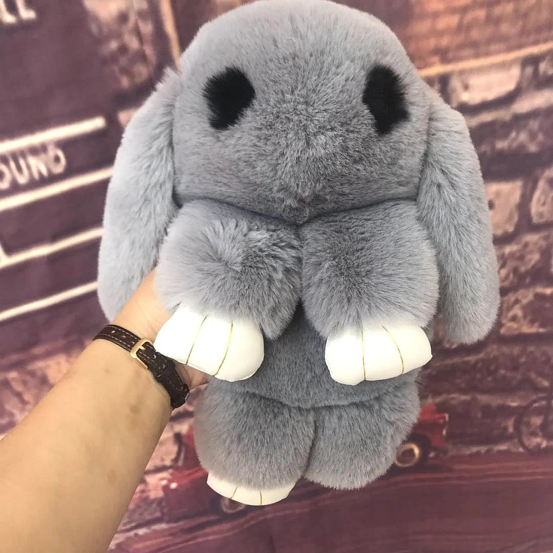 Rabbit Bag Crossbody Bag Imitation Otter Rabbit Fur Rabbit Bag Plush Bag Bag Women's Bag Bag 2023 New Fashion Chain Bag