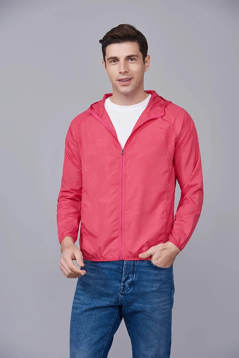 LNGXO Unisex Hiking Jacket Men Women Waterproof Quick Dry Camping Windbreaker Trekking Fishing Rain Coat Outdoor Anti UV Clothes 99 in 1