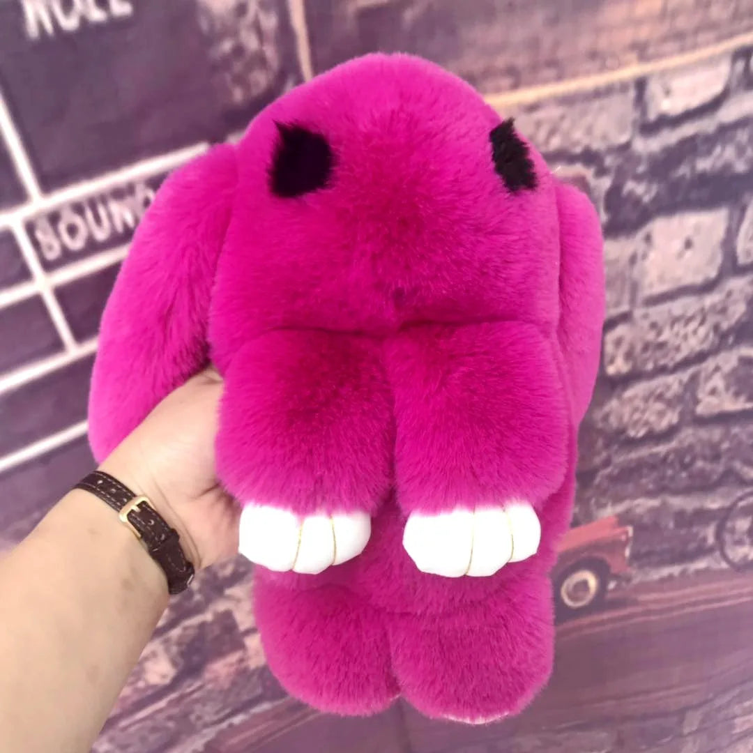 Rabbit Bag Crossbody Bag Imitation Otter Rabbit Fur Rabbit Bag Plush Bag Bag Women's Bag Bag 2023 New Fashion Chain Bag