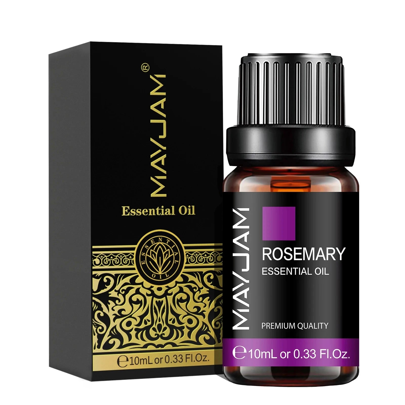 MAYJAM 10ML Essential Oil Lavender Jasmine Eucalyptus Vanilla Sandalwood Bergamot Rosemary Citronella Cinnamon Fragrance Oil 99 in 1