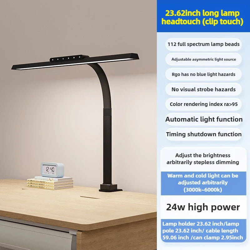 Touch Remote Control Dimmable LED Desk Lamp Intelligently Controlled Eye Protection for Reading Student Dormitory Bedroom