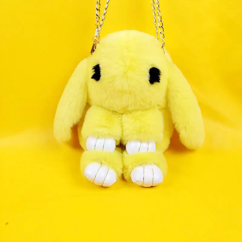 Rabbit Bag Crossbody Bag Imitation Otter Rabbit Fur Rabbit Bag Plush Bag Bag Women's Bag Bag 2023 New Fashion Chain Bag