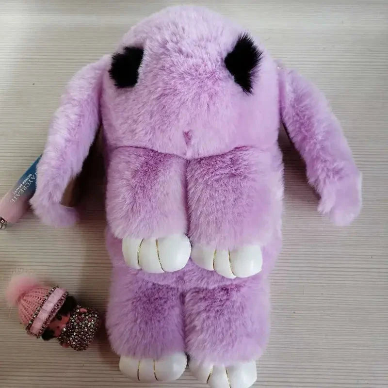 Rabbit Bag Crossbody Bag Imitation Otter Rabbit Fur Rabbit Bag Plush Bag Bag Women's Bag Bag 2023 New Fashion Chain Bag 99 in 1
