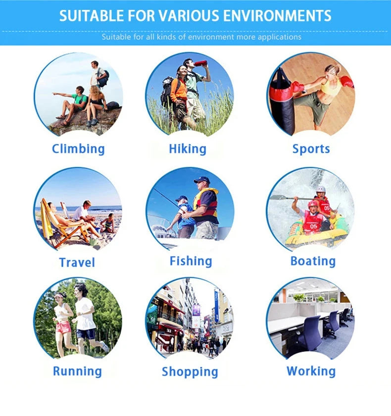 LNGXO Unisex Hiking Jacket Men Women Waterproof Quick Dry Camping Windbreaker Trekking Fishing Rain Coat Outdoor Anti UV Clothes 99 in 1