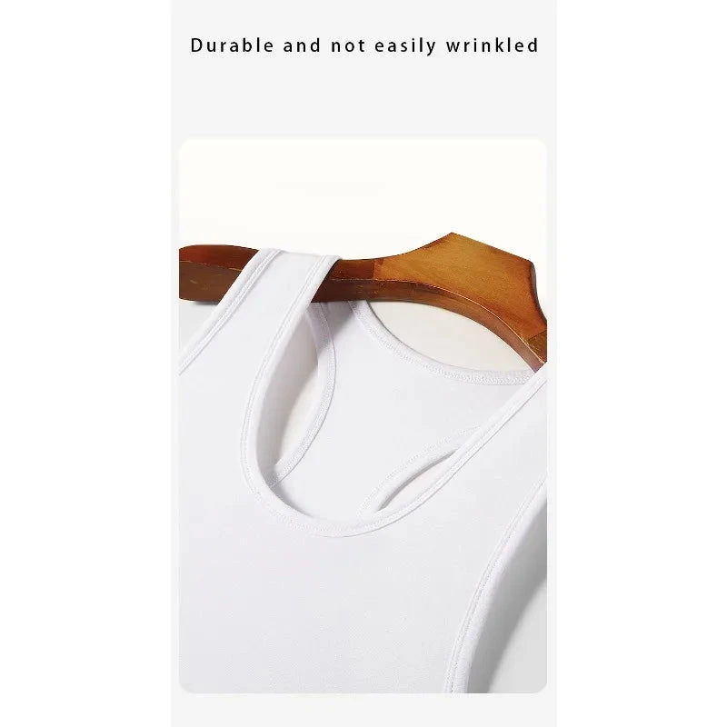 Gym Top Men Shirt Man Muscle Loose T-shirt Fitness Bodybuilding Stringer Vest Clothes Clothing Men's Singlets Muscular T-shirts 99 in 1