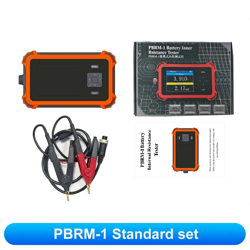 PBRM-1 Battery Voltage Internal Resistance Tester 18650 High-precision Acid Lithium Lead Car Battery Tester
