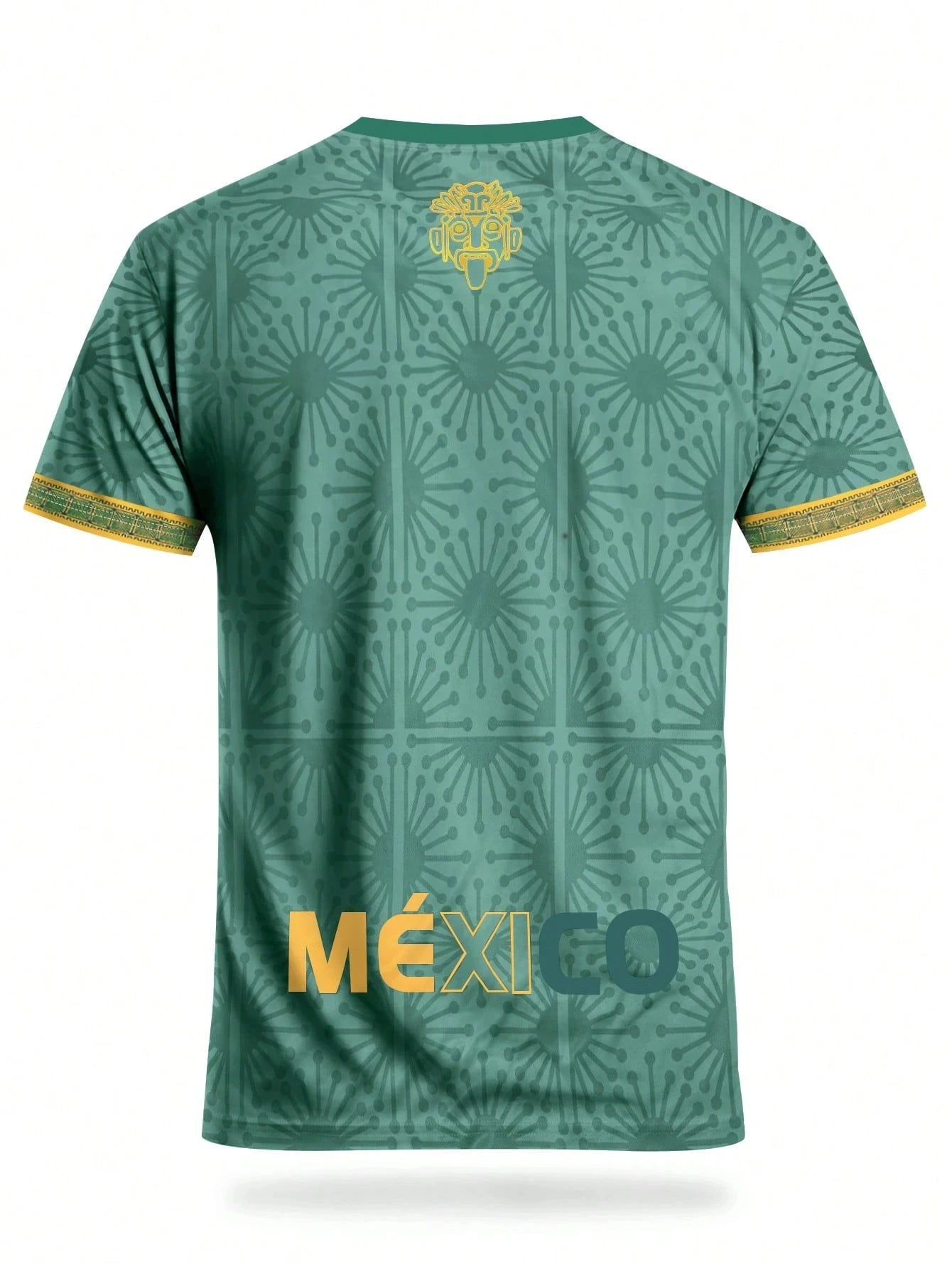 Men'S Mexican Soccer Jersey - Black with Eagle & Skull Design Comfortable for Training & Casual Wear Soccer Jerse