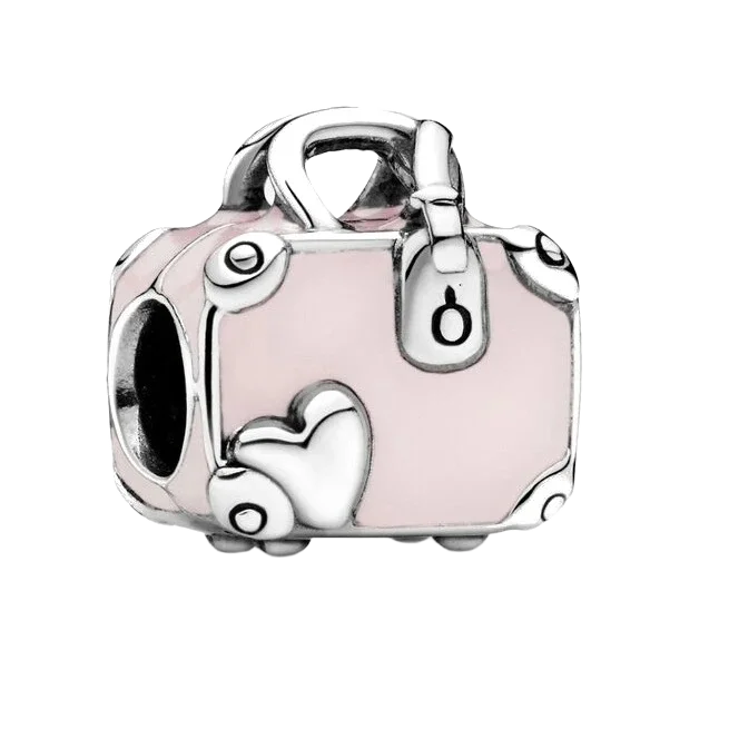 Back To School 925 Sterling Silver Charms Bag Earphone Magic Cube Watch Games Console Bead Pendant Fit Bracelet Necklace Jewelry