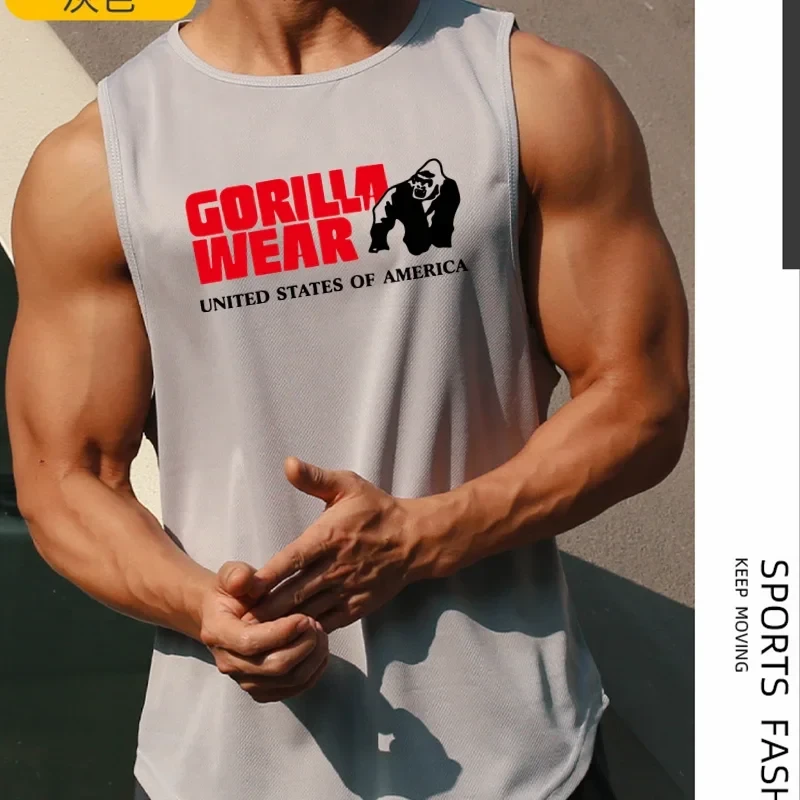 Gym Top Men Men's Clothing Fitness Clothes Shirt Bodybuilding Vests Man Vest Singlet Singlets Muscular Stringer T-shirts Tops 99 in 1