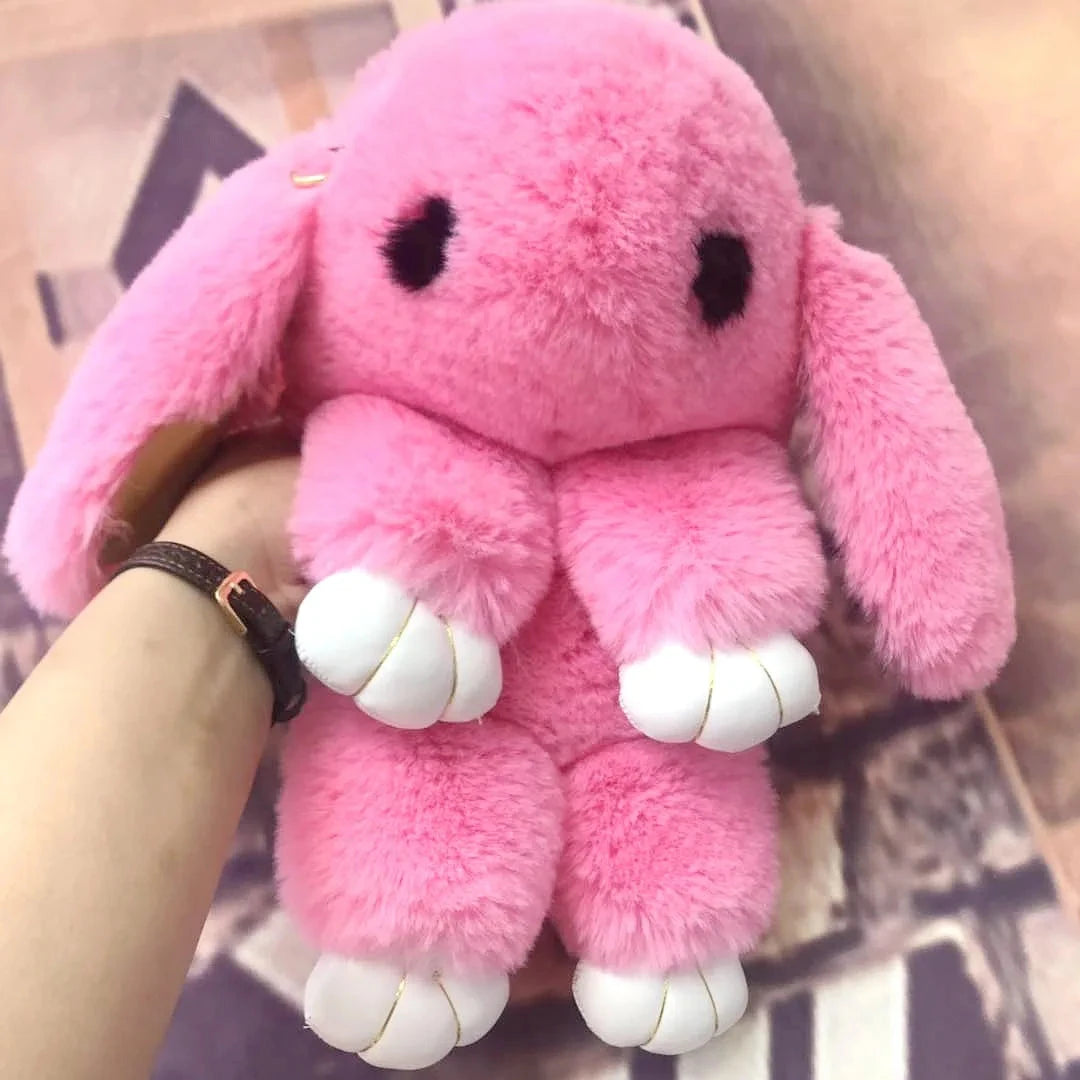 Rabbit Bag Crossbody Bag Imitation Otter Rabbit Fur Rabbit Bag Plush Bag Bag Women's Bag Bag 2023 New Fashion Chain Bag 99 in 1