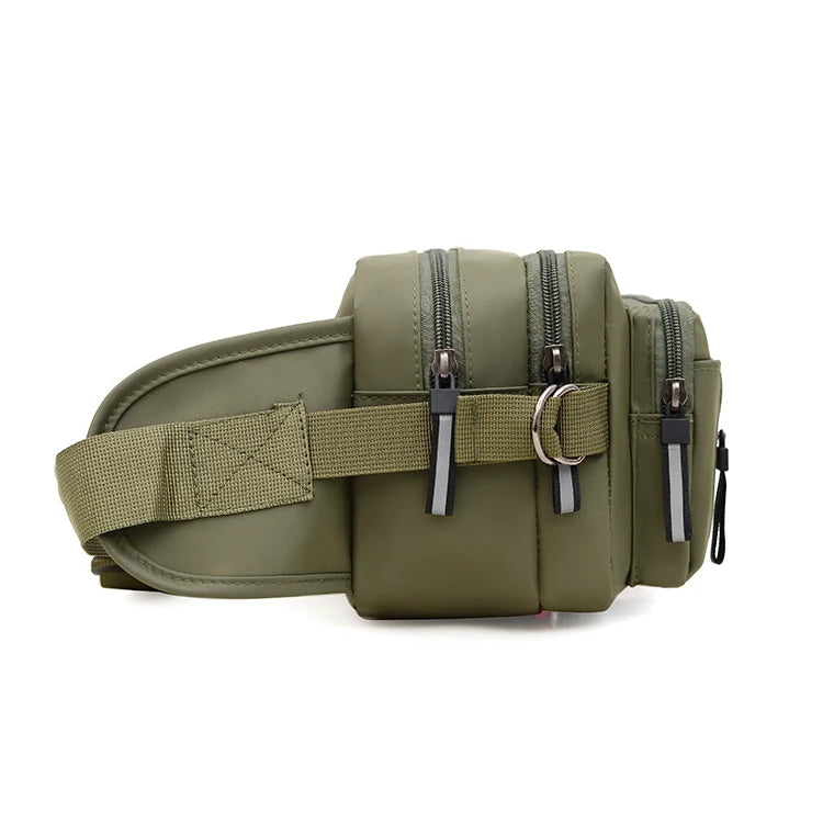 Men’s Waist Bag – Lightweight Outdoor Running & Travel Storage Pack