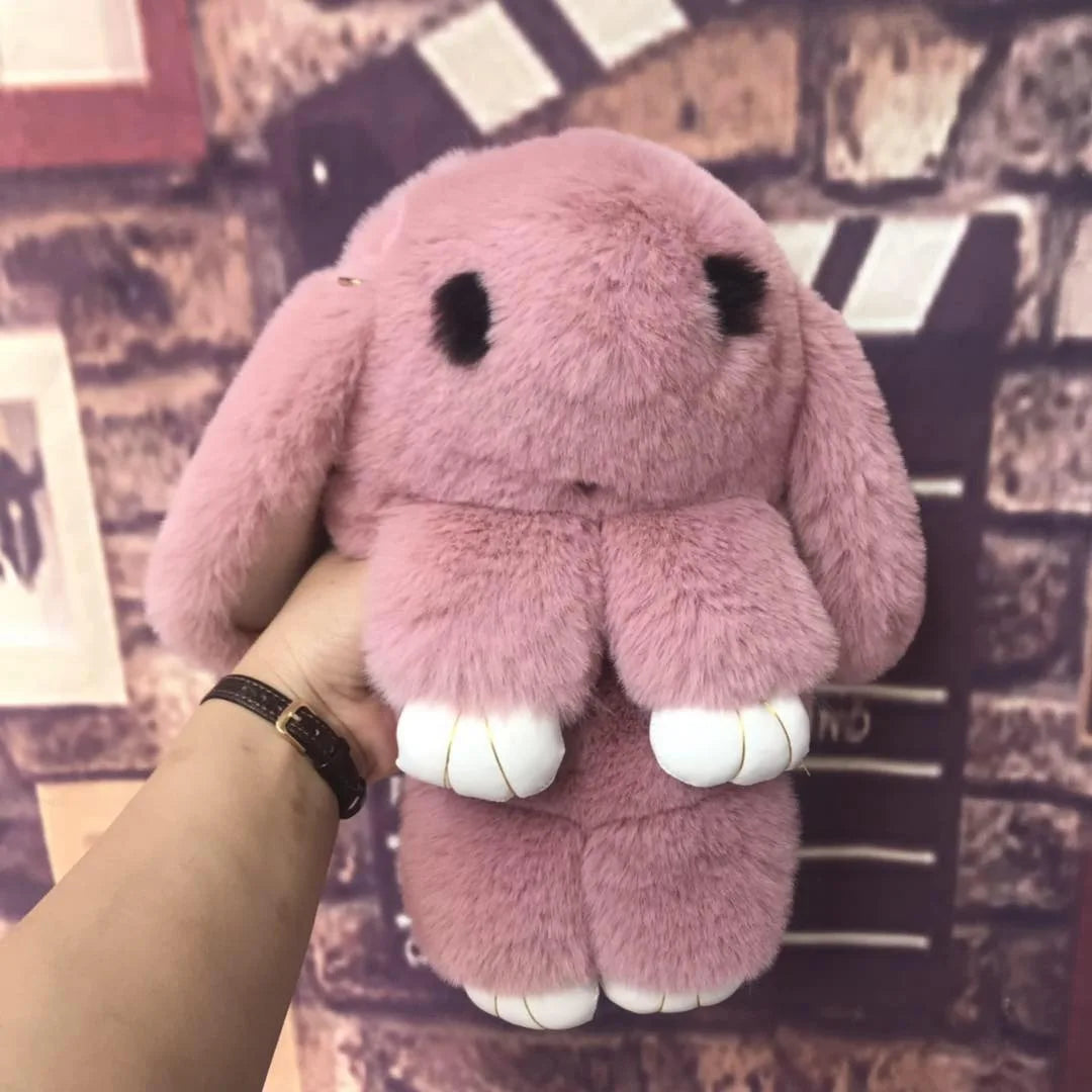 Rabbit Bag Crossbody Bag Imitation Otter Rabbit Fur Rabbit Bag Plush Bag Bag Women's Bag Bag 2023 New Fashion Chain Bag