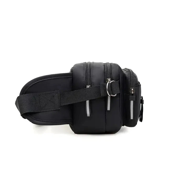 Men's waist bag multifunctional toolkit, wear-resistant mobile phone bag, running bag, leisure outdoor sports waist bag, large c 99 in 1