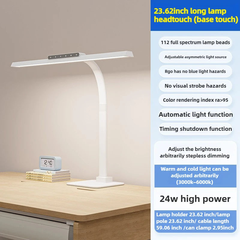 Touch Remote Control Dimmable LED Desk Lamp Intelligently Controlled Eye Protection for Reading Student Dormitory Bedroom