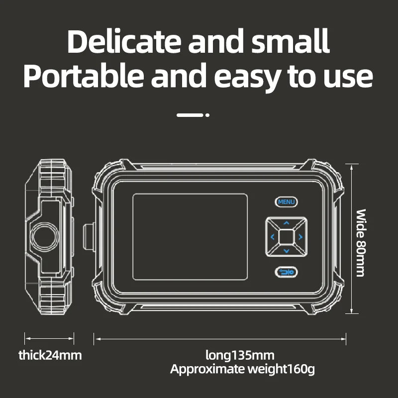 PBRM-1 High Precision 18650 Lithium Battery Internal Resistance Tester with Capacity, Voltage, and Performance Analysis