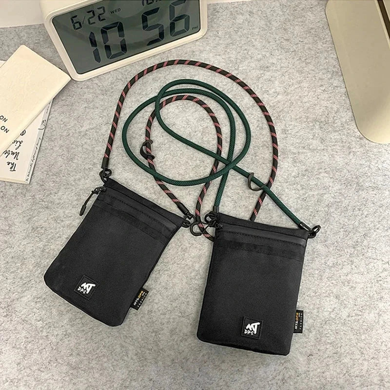 Original Design Nylon Messenger Bag Unisex Waterproof Crossbody Shoulder Bag for Men Women Urban Streetwear Travel Phone Storage 99 in 1