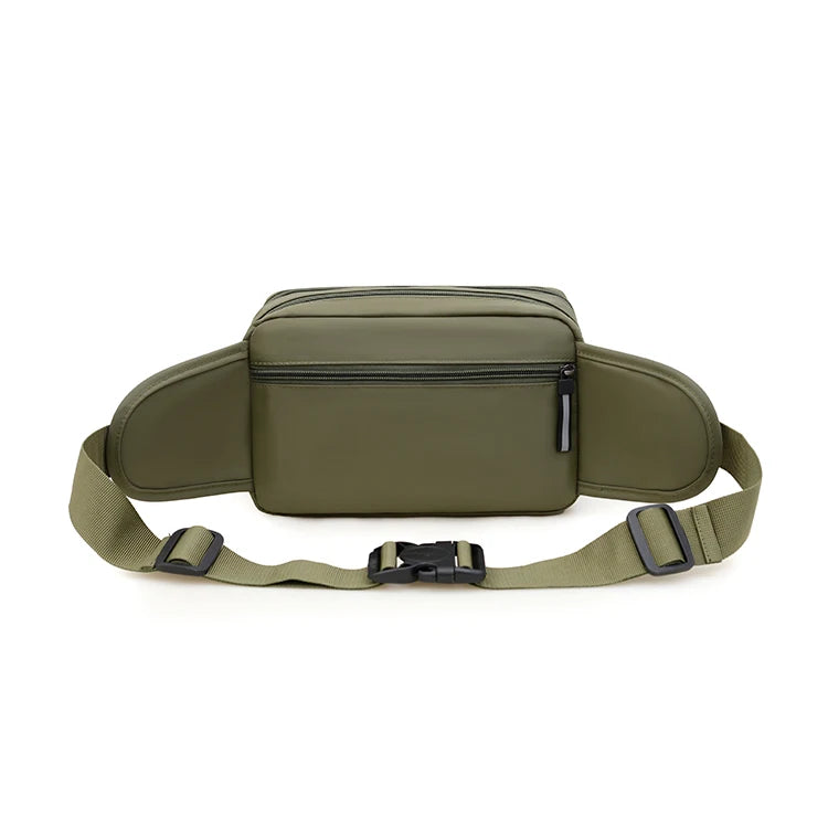 Men’s Waist Bag – Lightweight Outdoor Running & Travel Storage Pack
