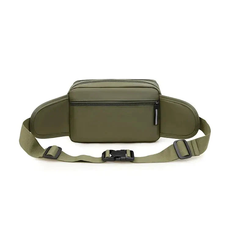 Men's waist bag multifunctional toolkit, wear-resistant mobile phone bag, running bag, leisure outdoor sports waist bag, large c 99 in 1