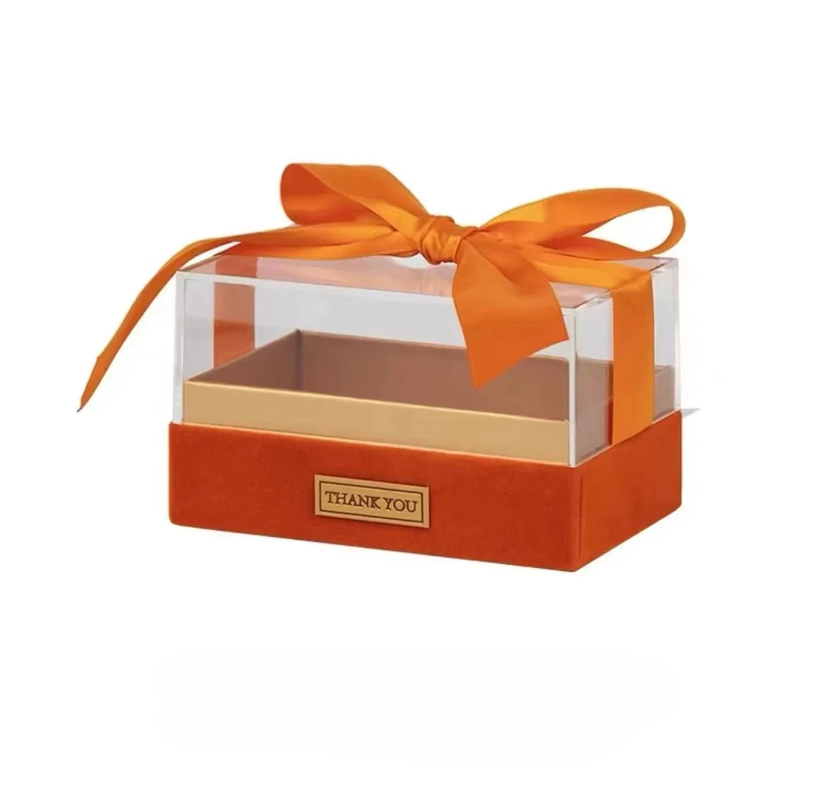Luxury Transparent Acrylic Gift Box Wedding Birthday Flower Present  Valentine'S Day Christmas Candy Boxes Birthday Party Bag