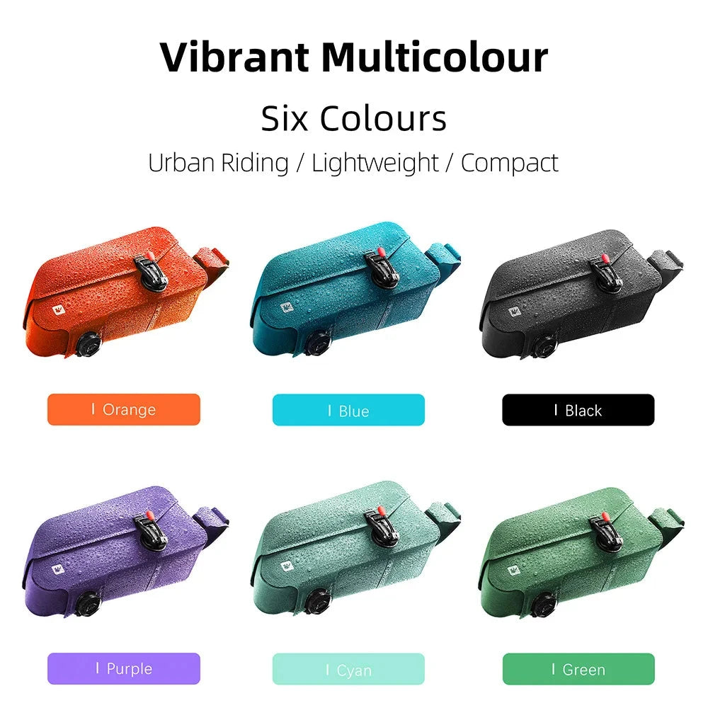 Rhinowalk-Waterproof Top Tube Bag, Bicycle Front Frame Bag, Seamless Welding Process, Suitable for Mountain Bike, Road Bike 99 in 1