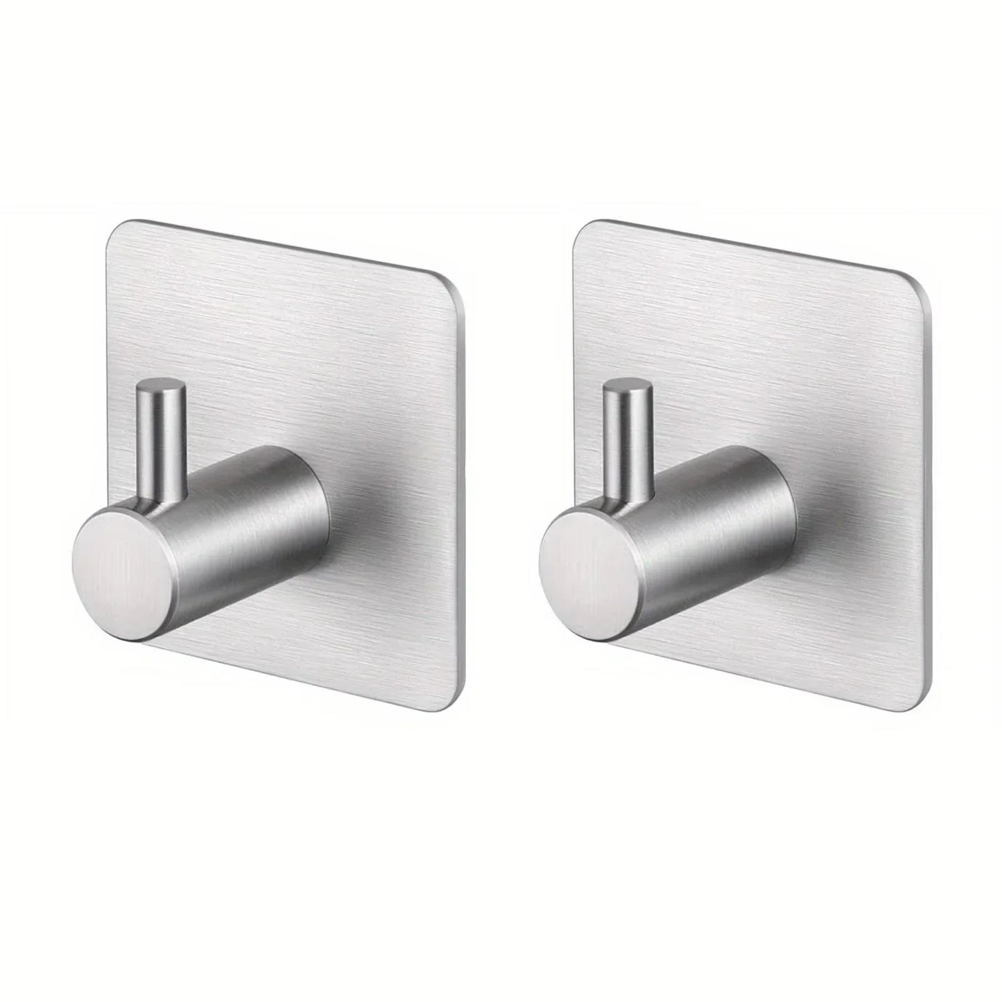 4 pieces of 304 stainless steel wall hooks for home jackets, robes, bathroom organization accessories