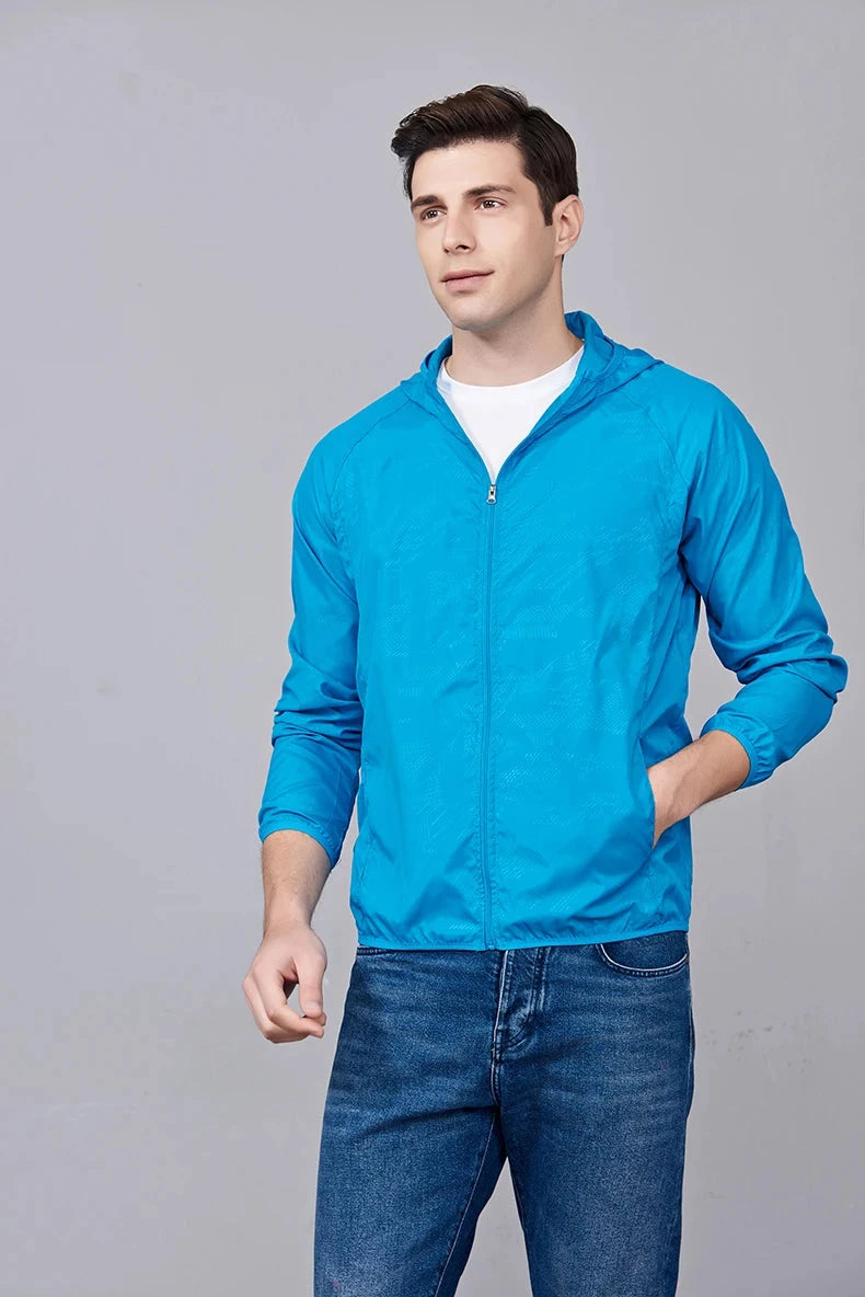 LNGXO Unisex Hiking Jacket Men Women Waterproof Quick Dry Camping Windbreaker Trekking Fishing Rain Coat Outdoor Anti UV Clothes 99 in 1