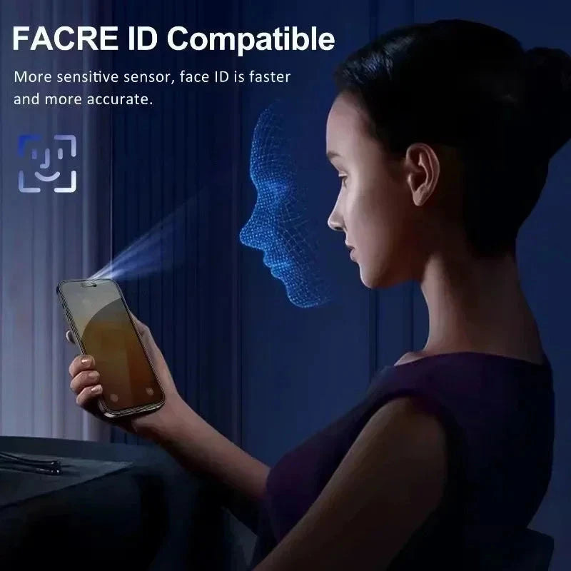 5Pcs Full Cover Privacy Screen Protector For iPhone 16 11 12 13 14 Pro Max Mini 8K Anti-spy Glass For iPhone 15 17 PRO XR XS MAX 99 in 1