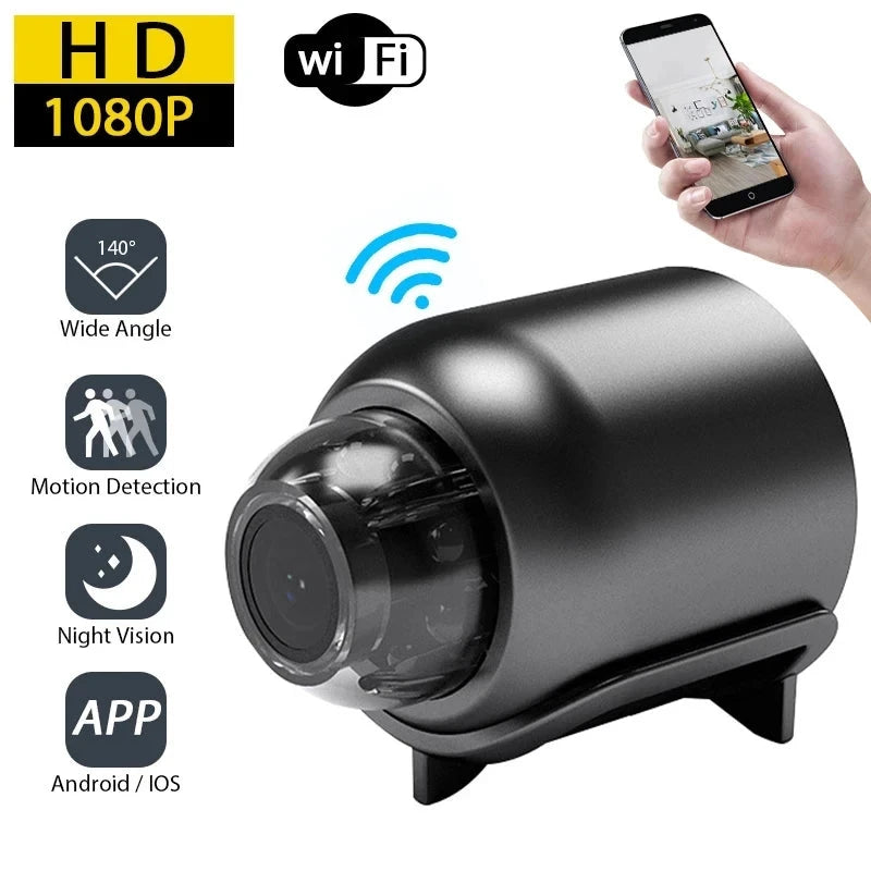1080P New X5 Mini Camera Clear Night Vision Light weight Portable Premium Cams Motion Detection Wireless Surveillance Camera 99 in 1