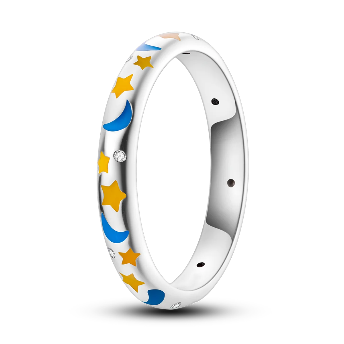 Silver Plated Women Luxury Stackable Ring Real Infinite Flower Daisy Fine Jewelry Rings For Engagement Weddling Party