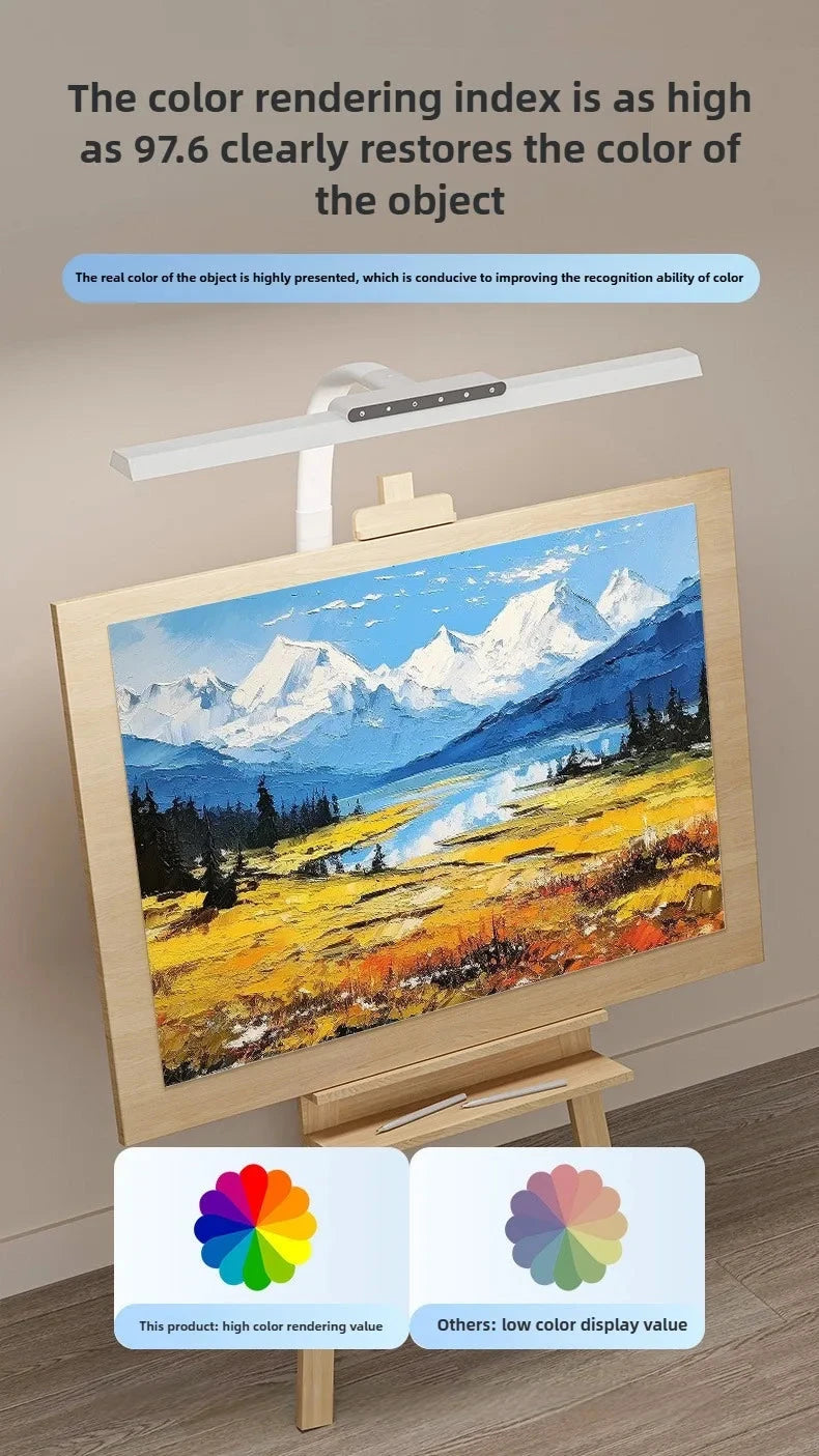 Touch Remote Control Dimmable LED Desk Lamp Intelligently Controlled Eye Protection for Reading Student Dormitory Bedroom 99 in 1