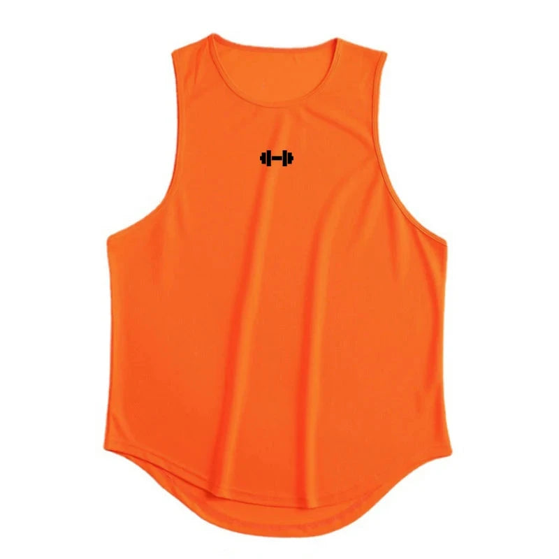 Summer Men's Gym Tank Top Fitness Training Clothing Quick-drying Loose Bodybuilding Sleeveless Shirt Men Fashion Basketball Vest 99 in 1