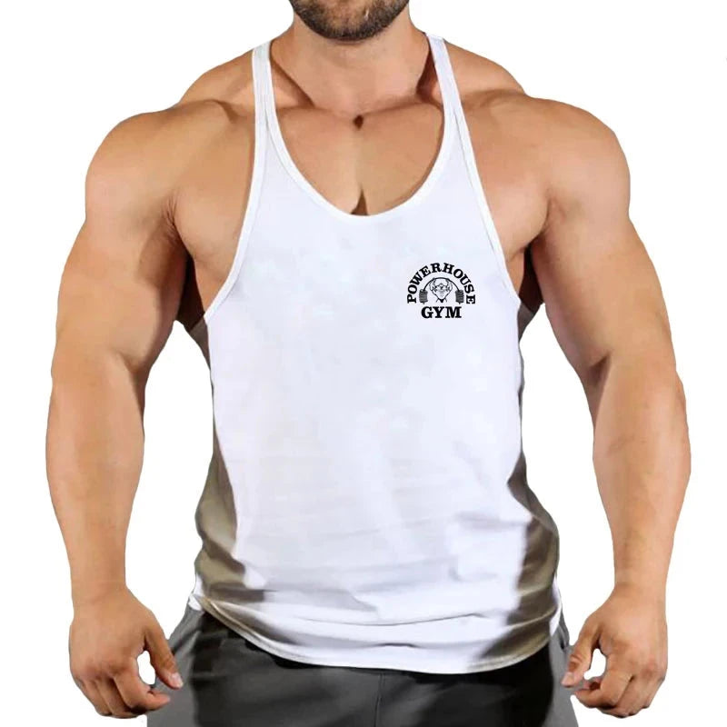 Gym Top Men Bodybuilding Shirt Fitness Men's Vest Singlet Sleeveless Sweatshirt Man Clothes Clothing Stringer Vests Singlets 99 in 1
