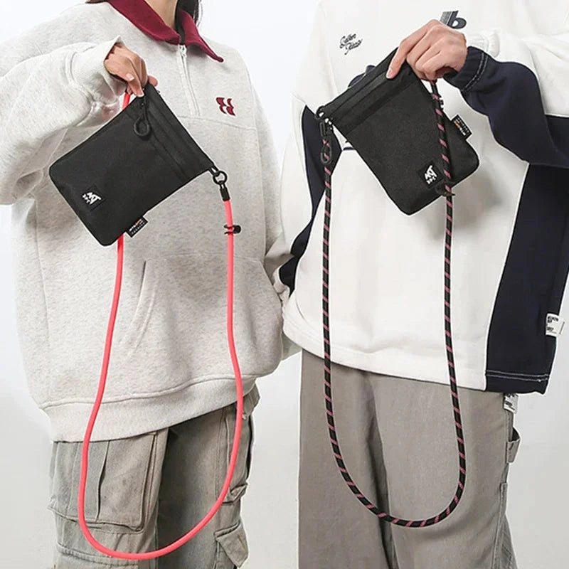 Original Design Nylon Messenger Bag Unisex Waterproof Crossbody Shoulder Bag for Men Women Urban Streetwear Travel Phone Storage 99 in 1