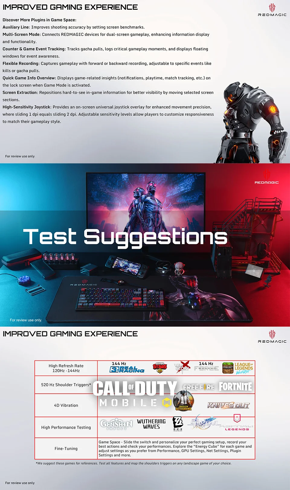 RedMagic 10S Pro global Version 5G game telephone Snapdragon 8 Elite leading 7050mAh 80W fast charge 6.85 inches