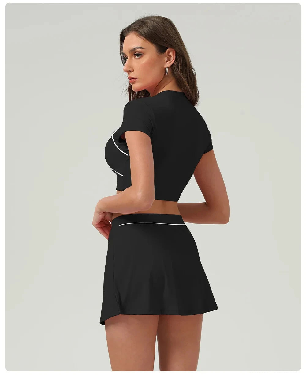 Yoga Top Sport T Shirts Women Fitness Clothes Workout Short-sleeved Crop Top Gym Running Active Wear Push Up Sport Top 99 in 1